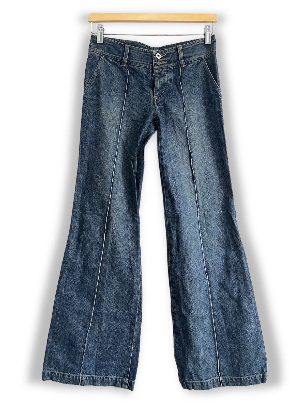 Jil Stuart - Jill Stuart Flare Boot Cut Classic Denim Jeans - 1