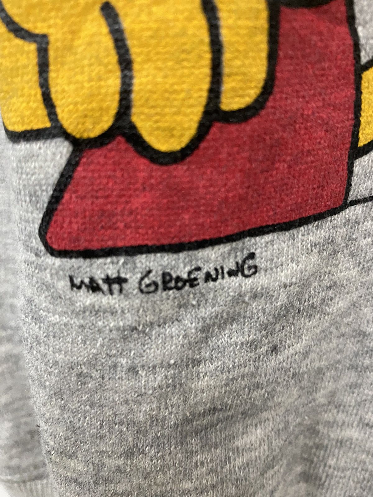 Vintage 80s The Simpsons Matt Groening Sweatshirt - 4