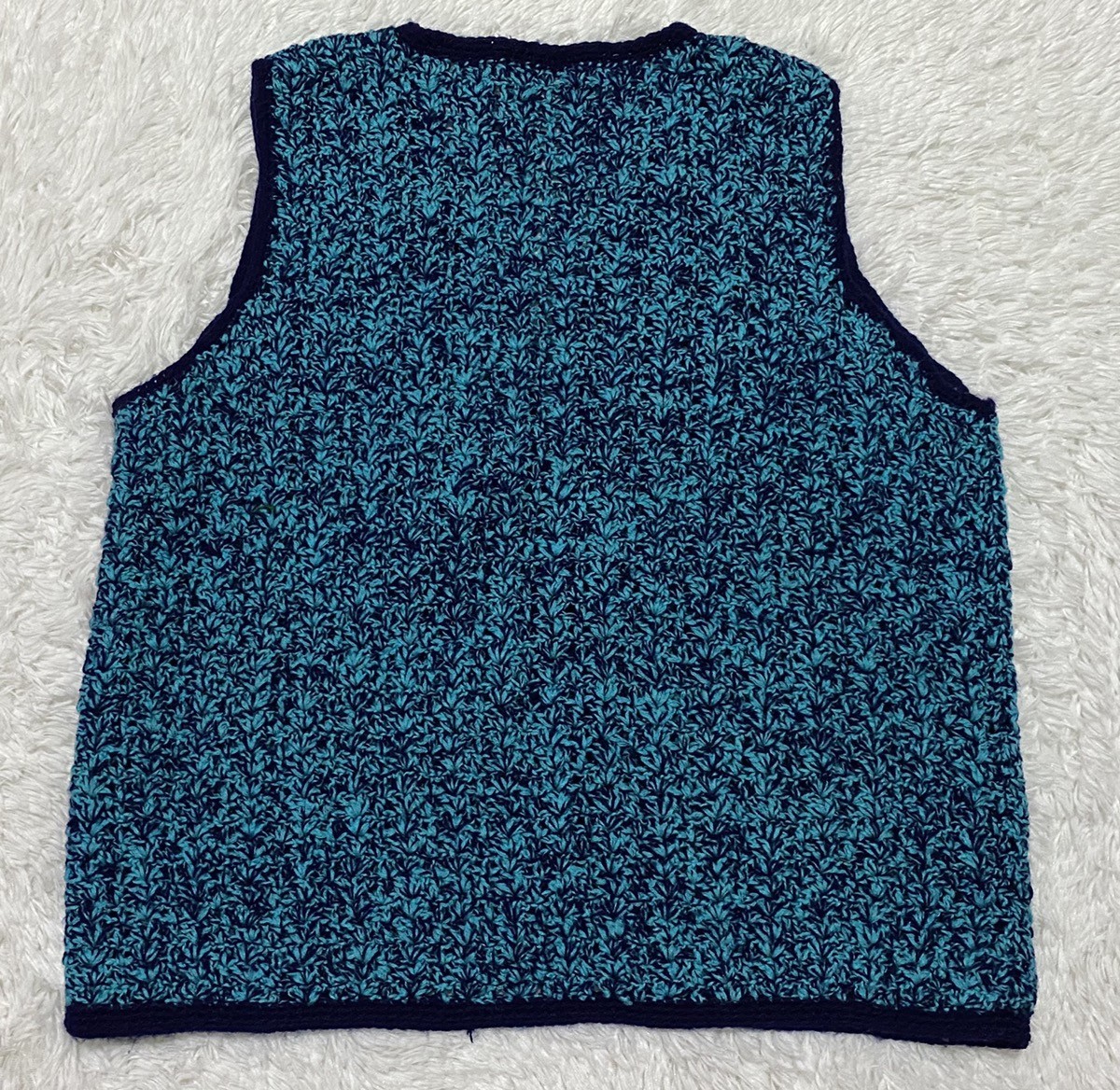 Cardigan - Sleeveless Knitted Sweater Cardigan - 4