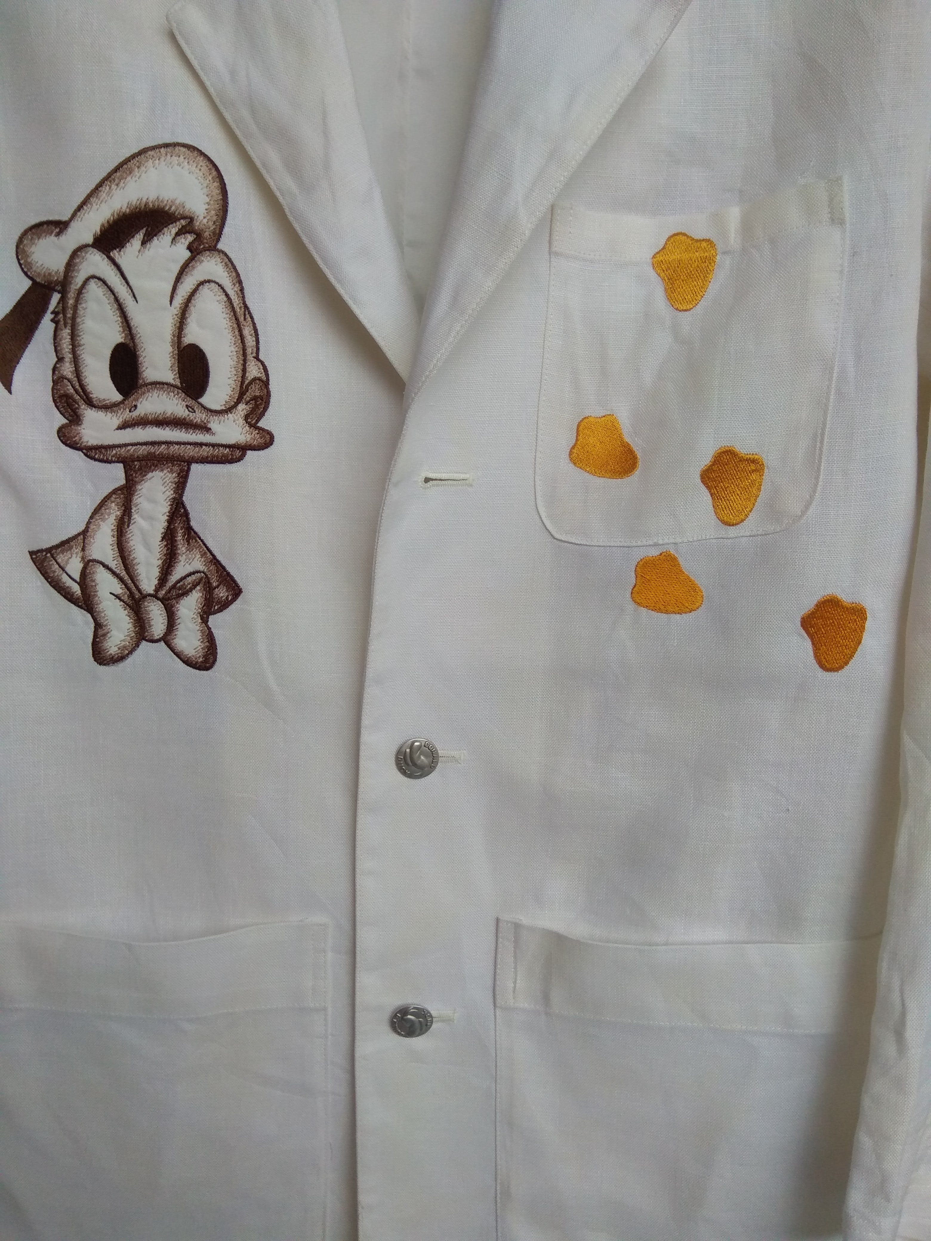 Mickey and co blazer, Donald Duck embroidery big logo's - 5