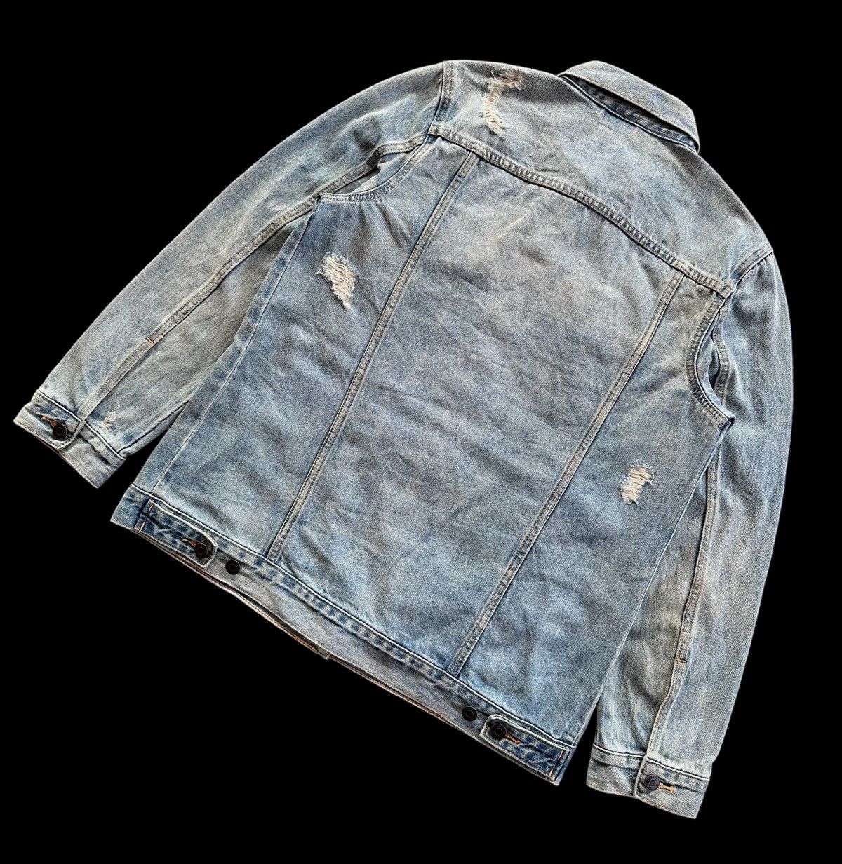 Gap Denim Jacket Distressed - 9