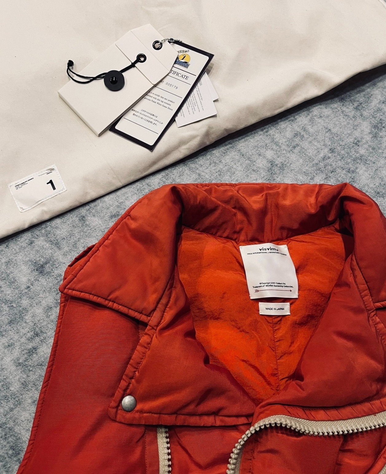 超レア】 visvim STURGES DOWN VEST RED サイズ1 | www.terrazaalmar