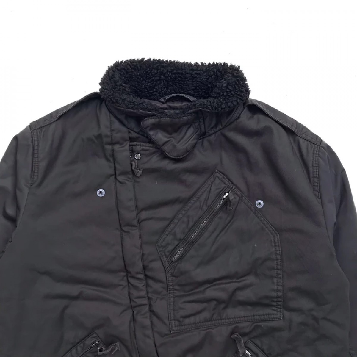 Kiminori Morishita - Stoked Design! Olive Green Bomber Jacket - 2