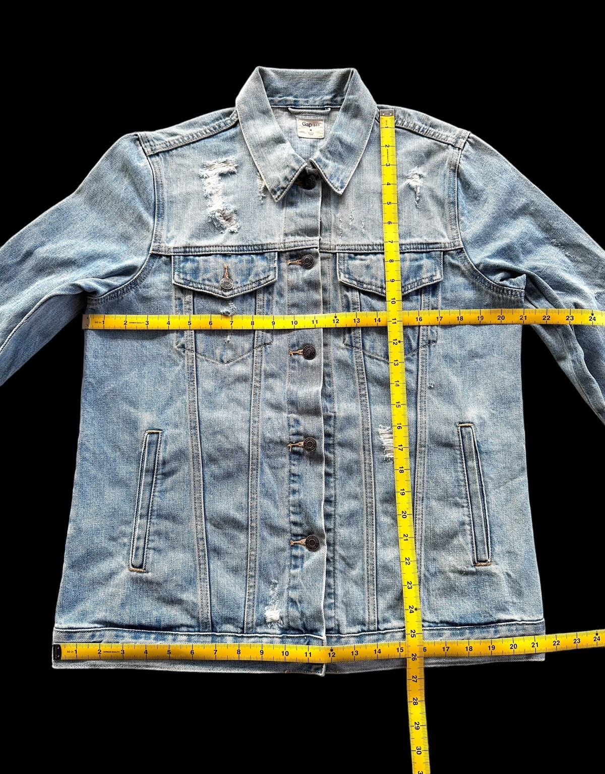 Gap Denim Jacket Distressed - 11