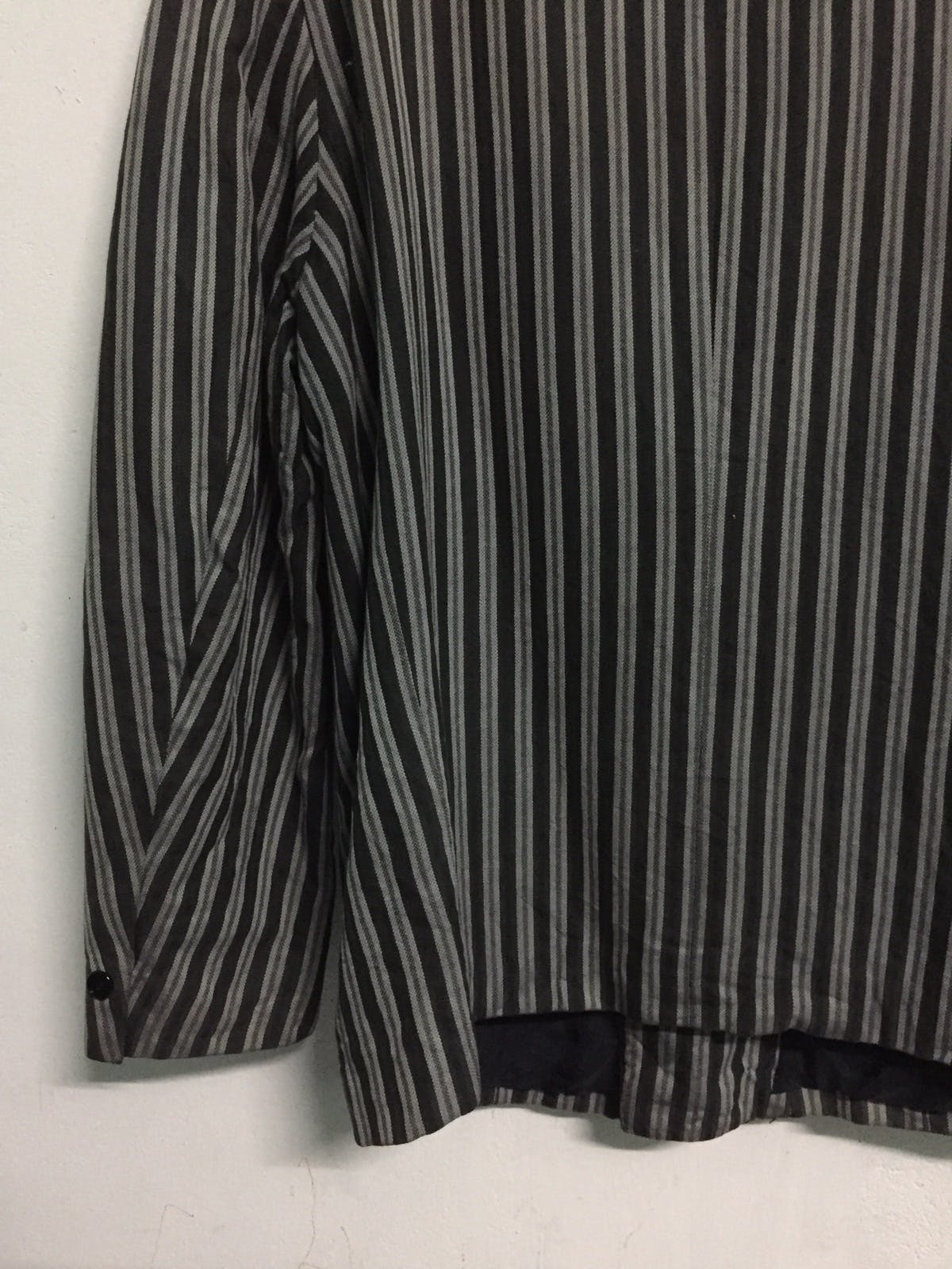 Kenzo Zebra Stripes Jacket Coat Made in Japan - 10