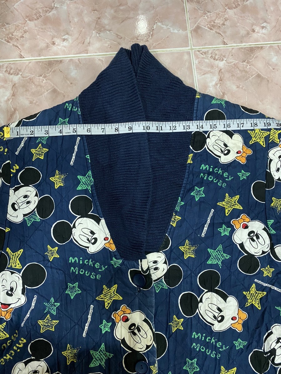 Vintage - Vintage Disney Mickey Mouse Fullprint Button Up Jacket - 18