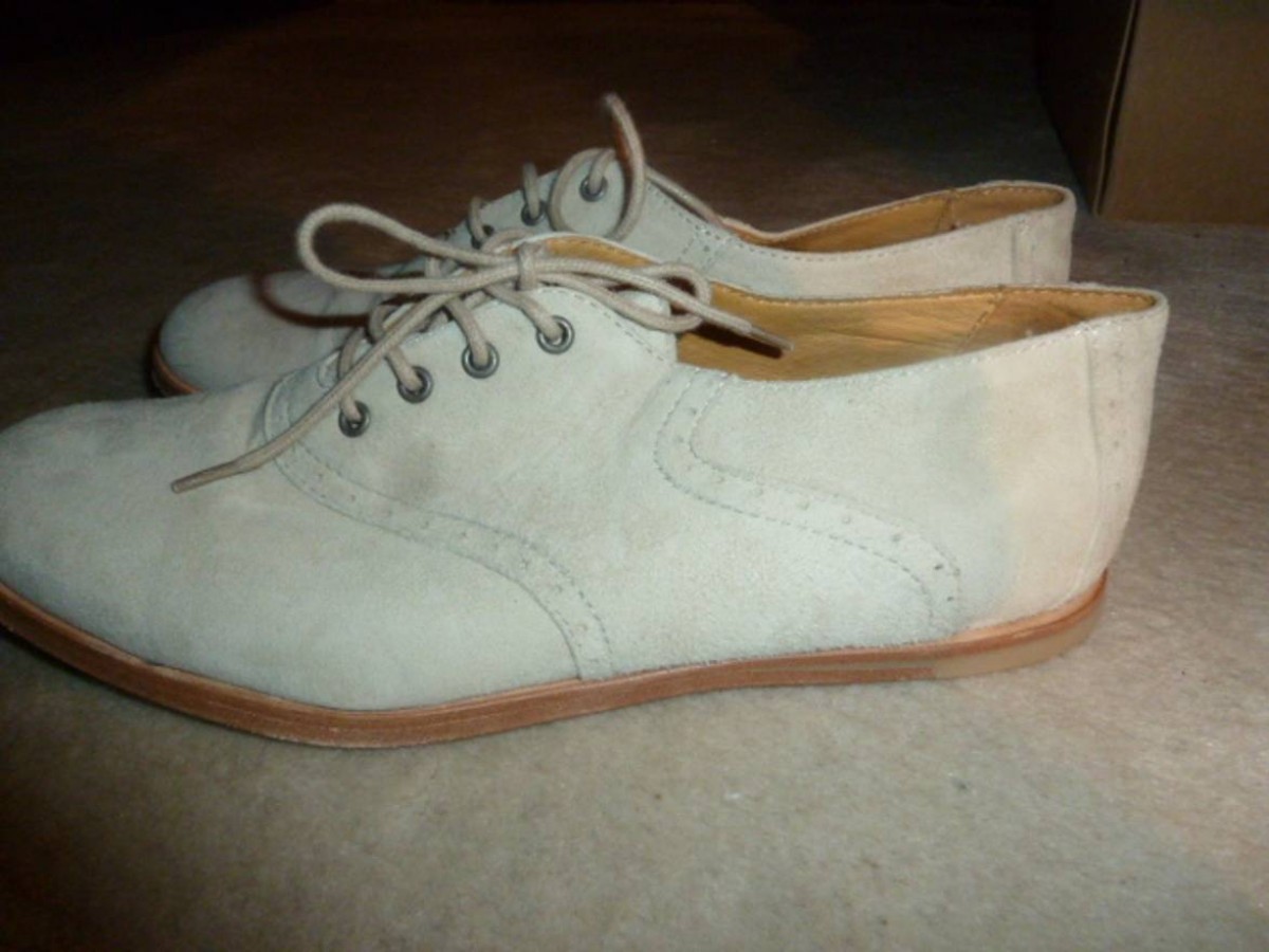 Opening Ceremony - Rare Creme Beige Suede Shoes - 3