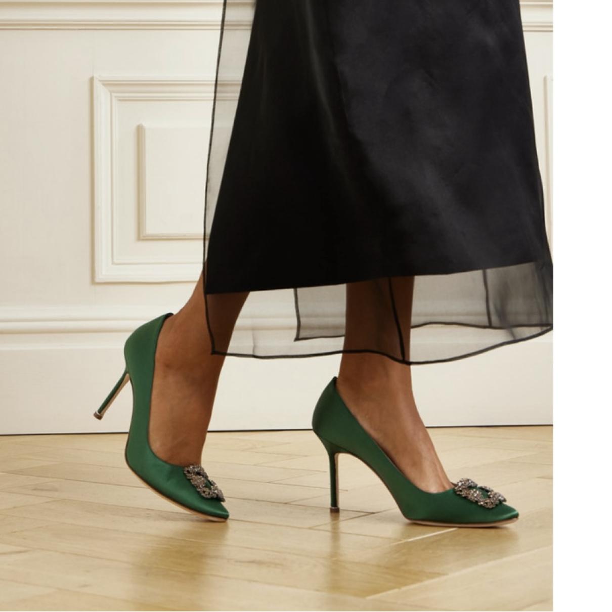 Hangisi leather heels - 4