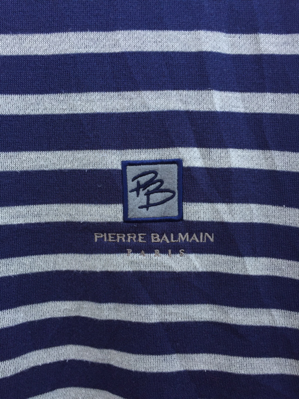 Vintage - Vintage Pierre Balmain Paris Stripe Crewneck - 3