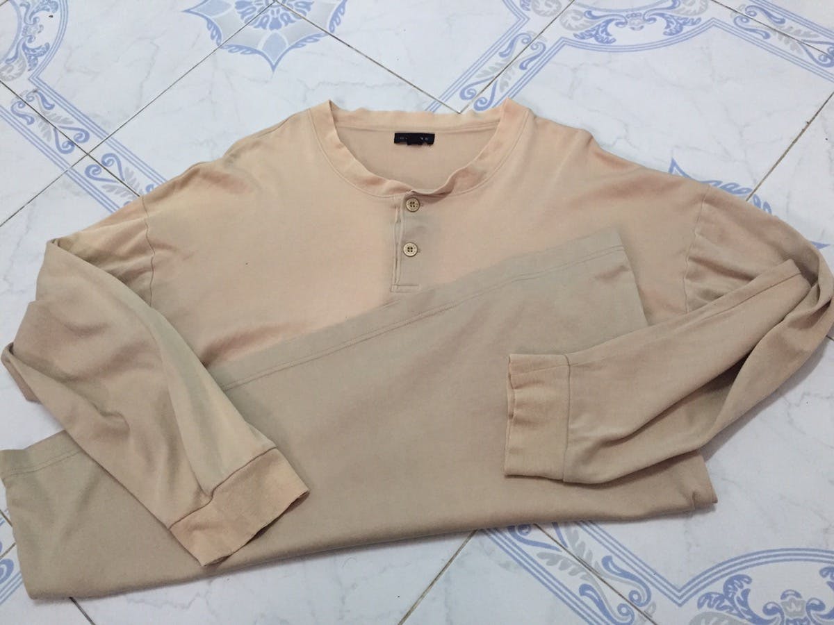 Faded CELINE Button Sweatshirt/Long Sleeve Shirt - 16
