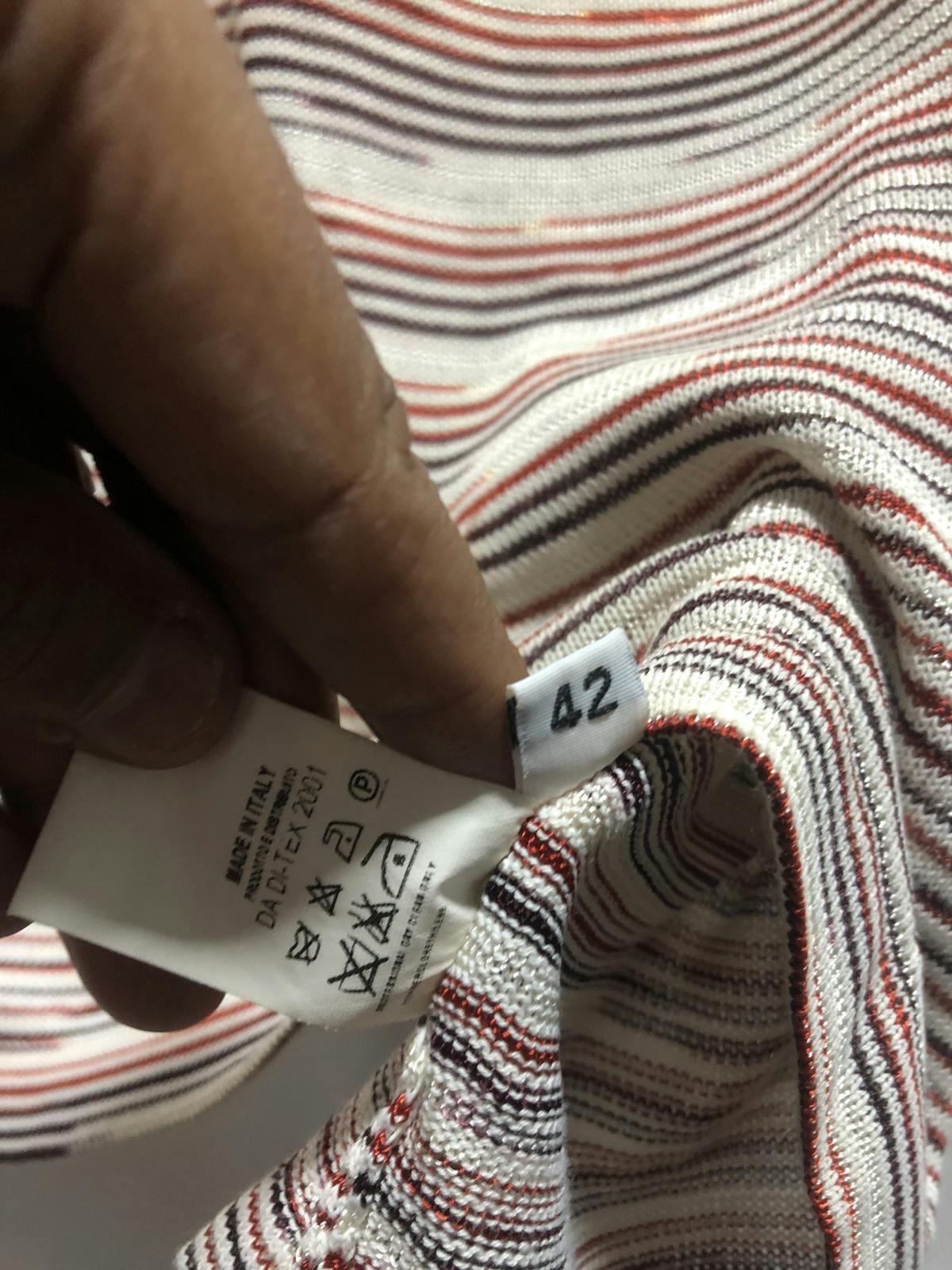 MISSONI T Shirt Striped Rayon Multicolor - 4