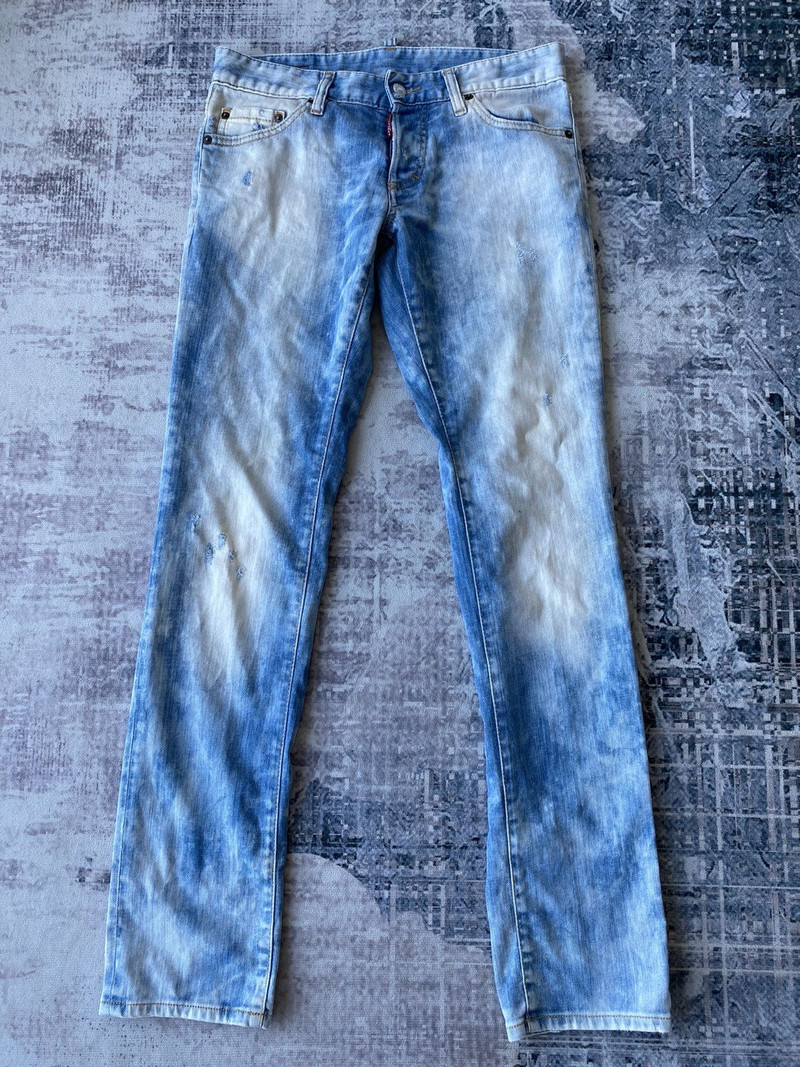 Dsquared2 Bleached Distressed Jeans - 1