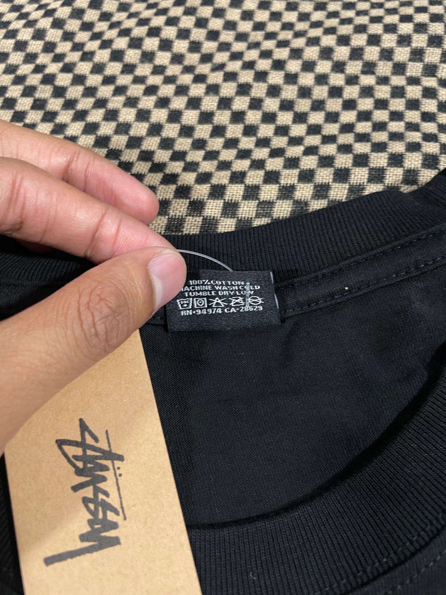 Stussy Fuzzy Dice tee - Medium Original - 4