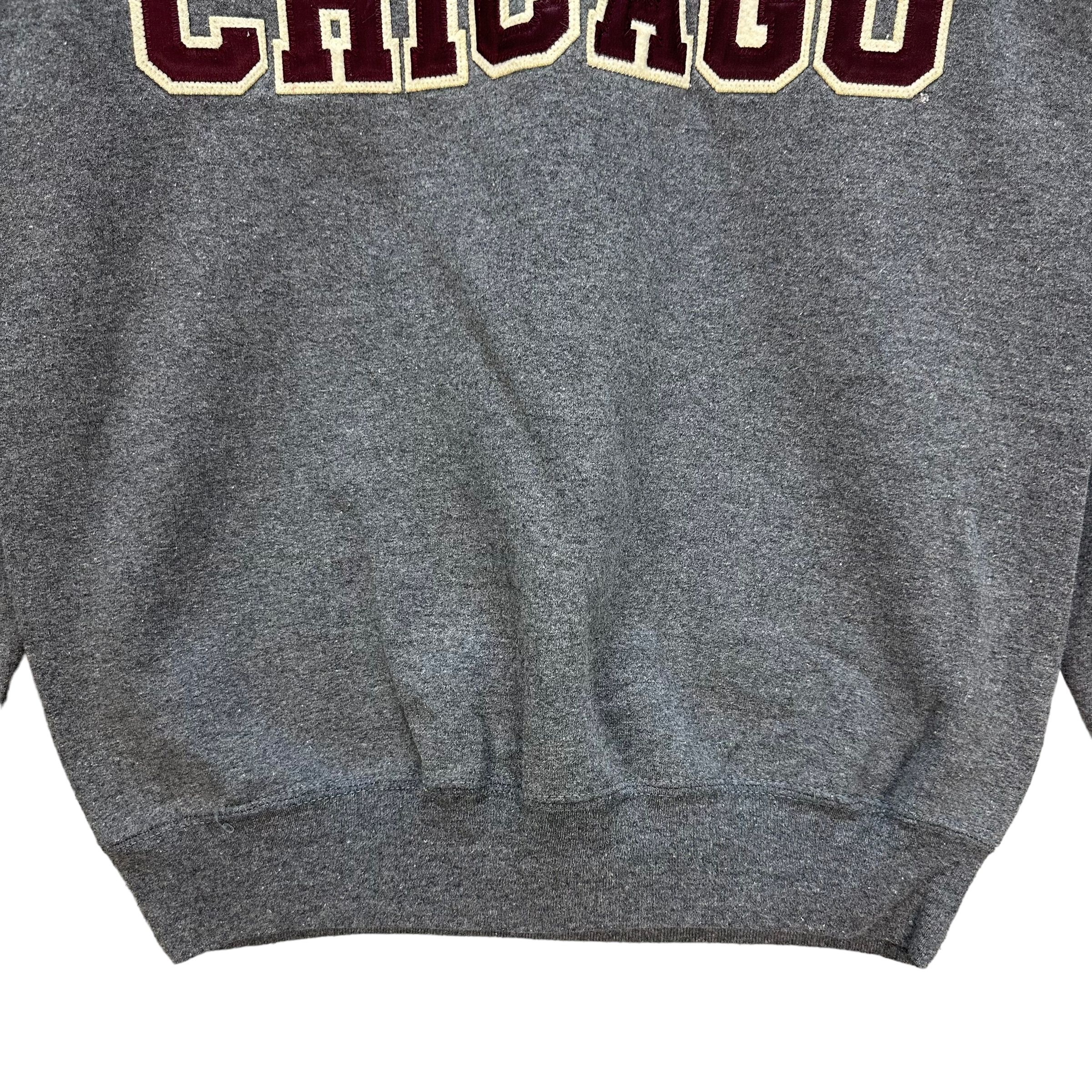 Chicago University Embroidery Big Logo Sweatshirts #8667-019 - 3