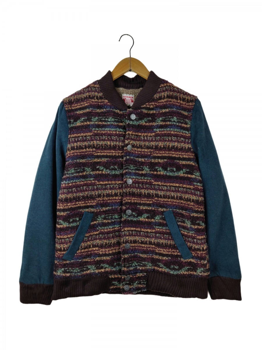 Bomber Jacket - Vintage Titicaca Japan Knitwear - 1