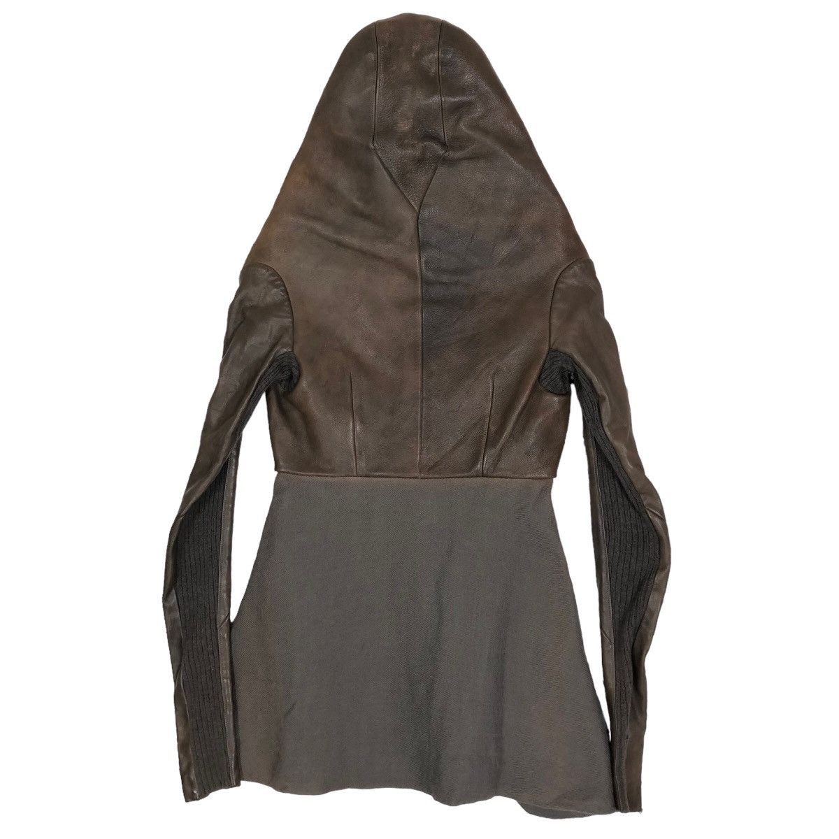 Rick Owens Fall 2010 R-t-W Assassin Hooded Leather Jacket - 24