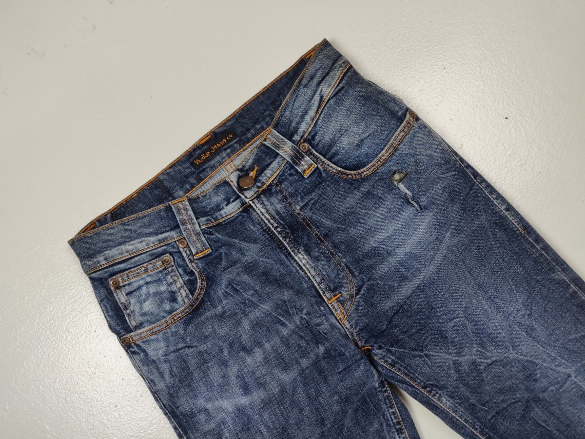 Thin Finn Organic Jeans Denim Trousers - 3