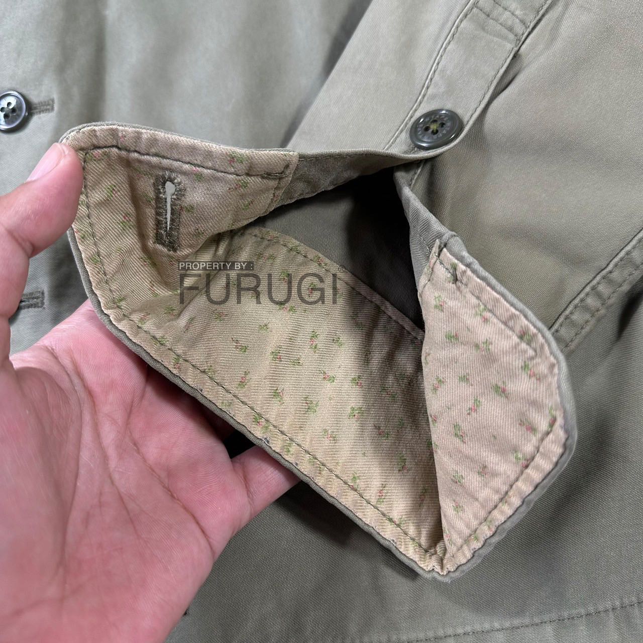 WTAPS BUDS LS　SHIRT. COTTON.SATIN WTAPS BUDS LS Shirt Cotton Satin Olive Size 01 Military