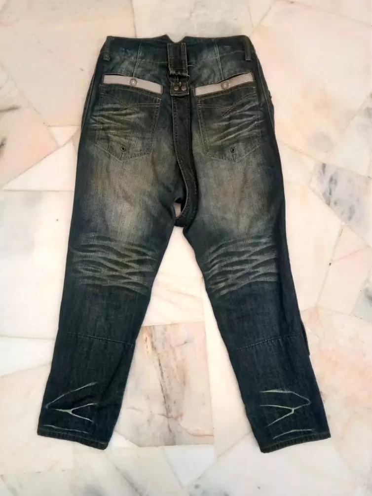 PPFM - PPFM Bondage denim pants - 2