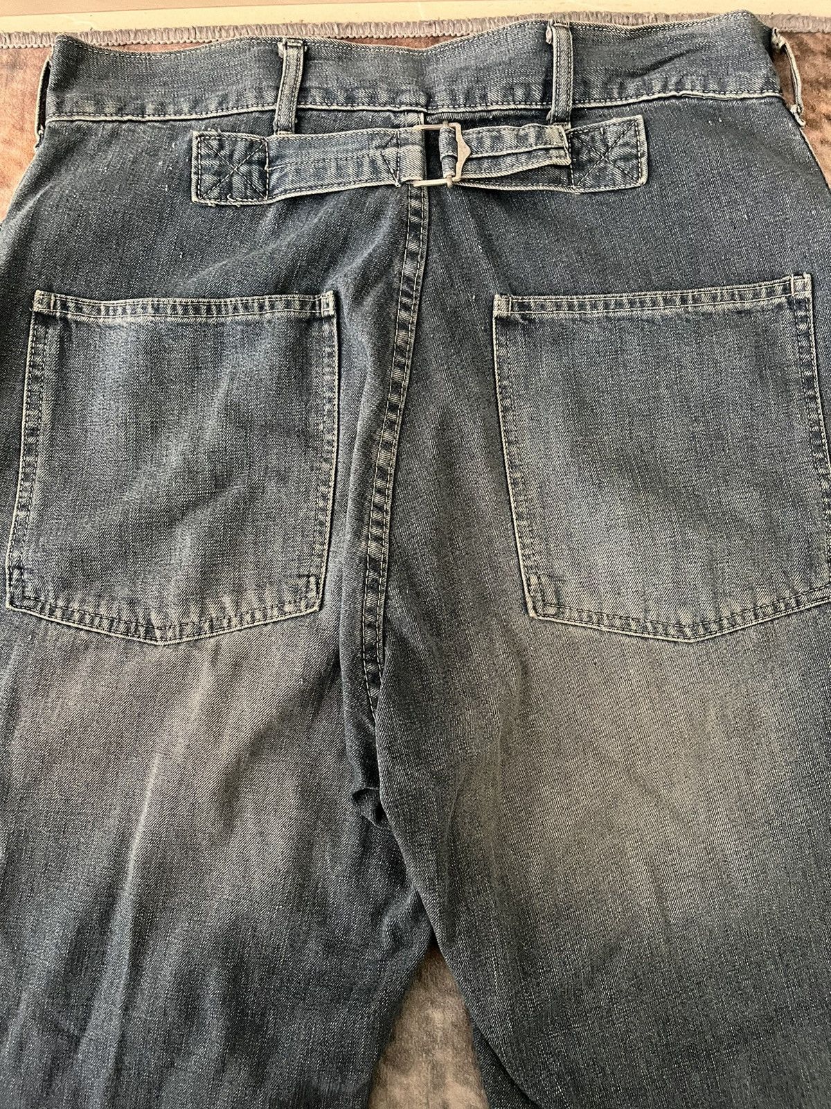 💥Baggy Vintage 90s Levis Buckelback Denim - 5