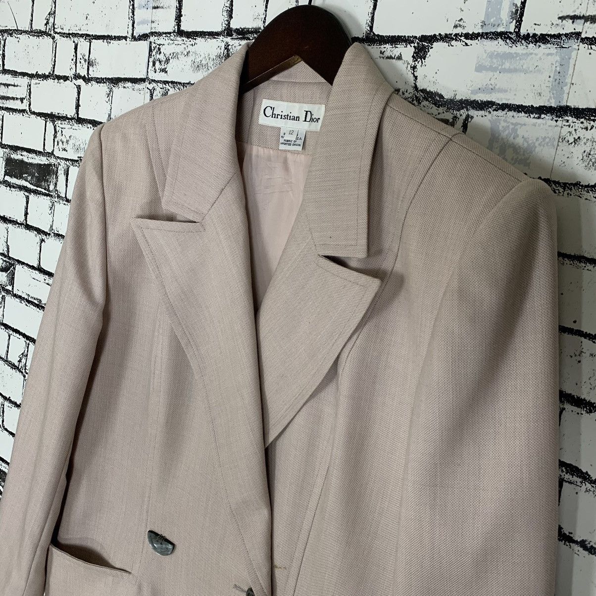 Designer - Luxury Brand Christian Dior Blazer Coat Jacket - 3