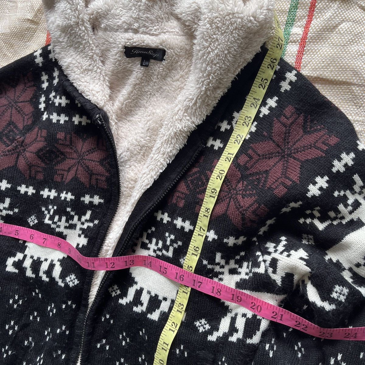 Navajo Christmas Reindeer Knitwear Timestep Japanese Brand - 3