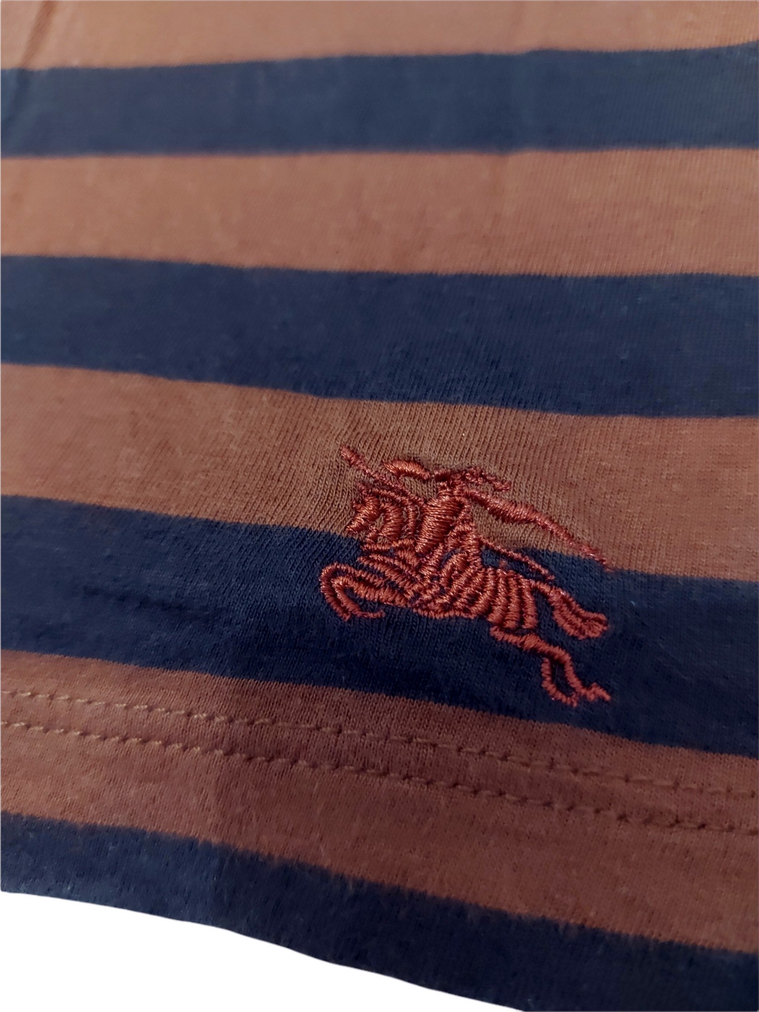RARE! BURBERRY BRIT STRIPED L/SLEEVE - 5