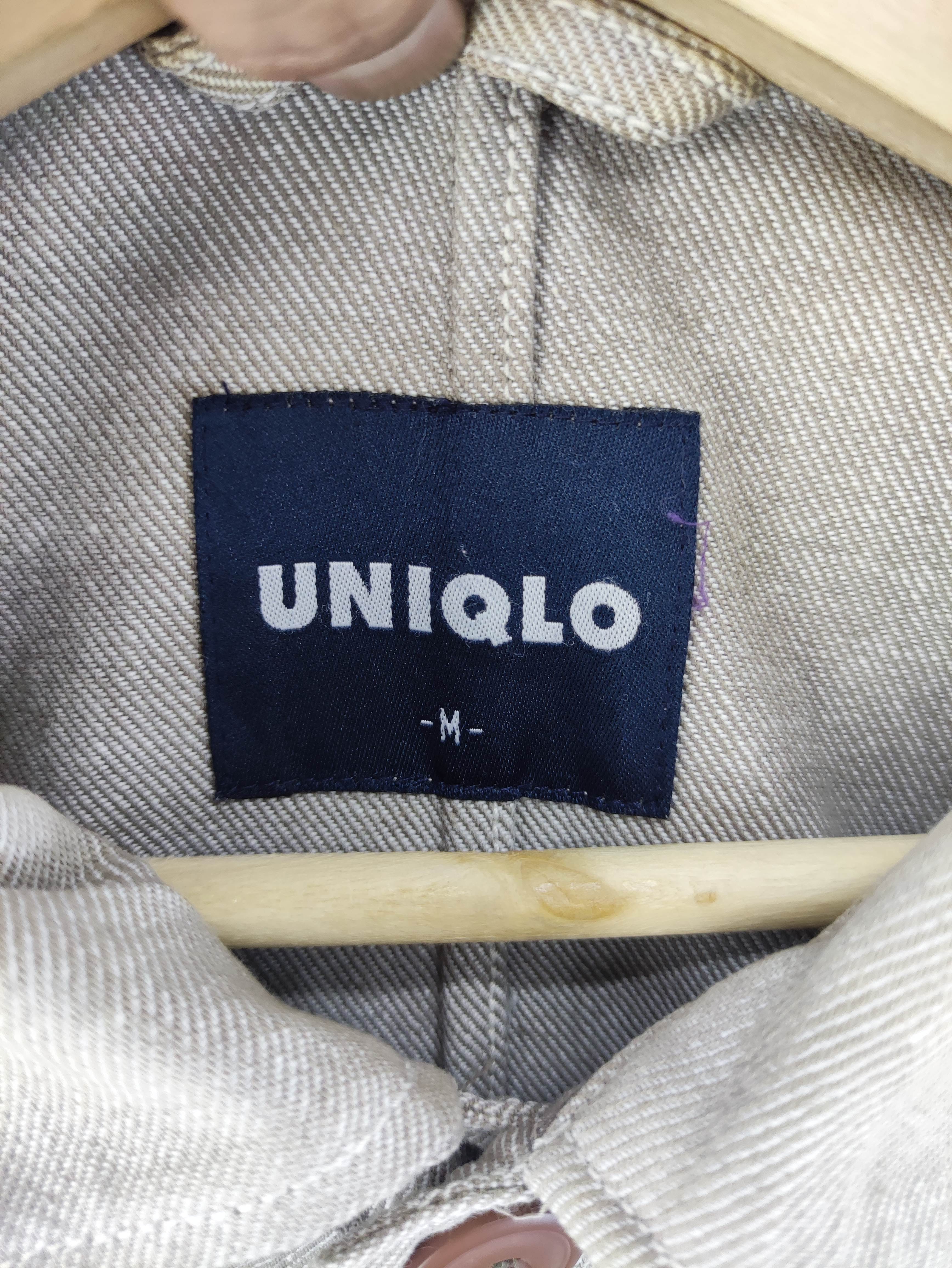 Vintage Uniqlo Chore Jacket Button Up - 4