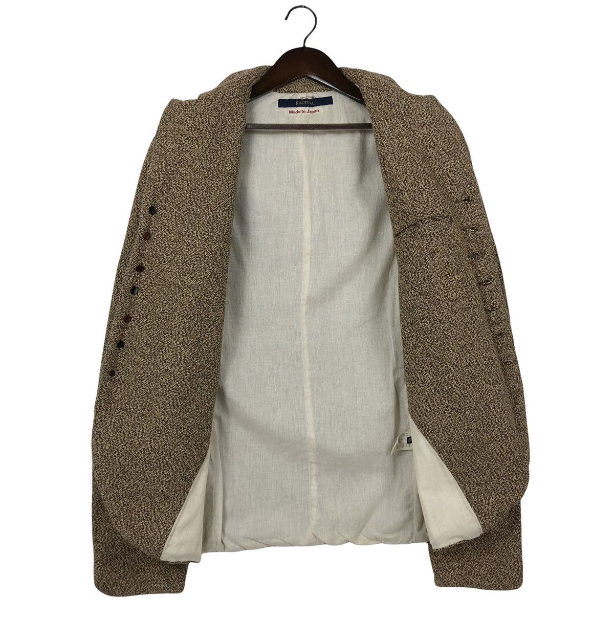 KAPITAL Khaki Series Tweed Jacket - 3