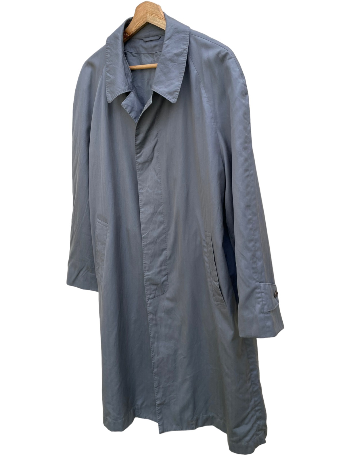 💥 Vintage Balenciaga Long Trench Linen Jacket - 3