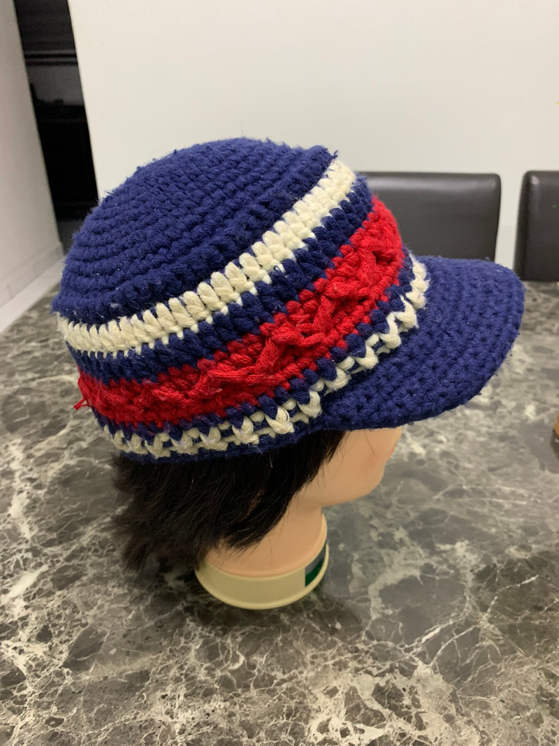 Vintage Knitwear Beams Hat Cap - 1