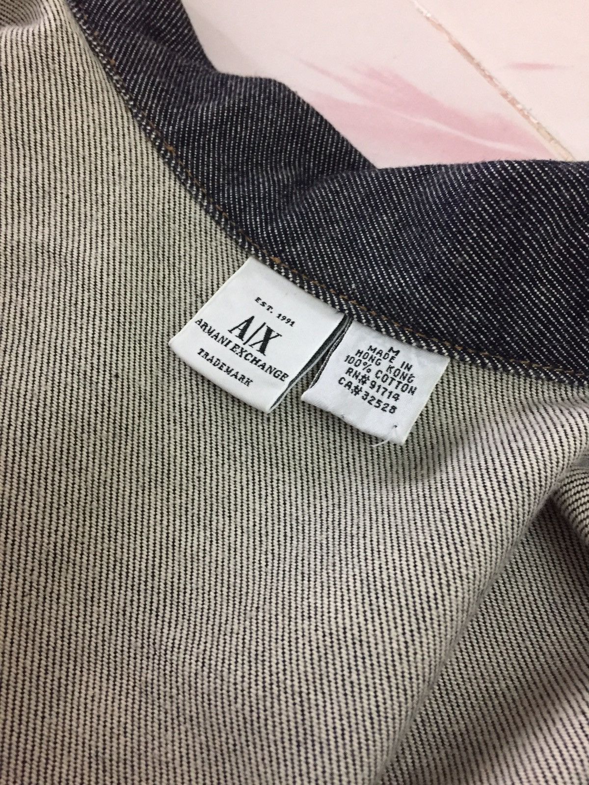 Armani Exchange Button Denim Jacket - 7