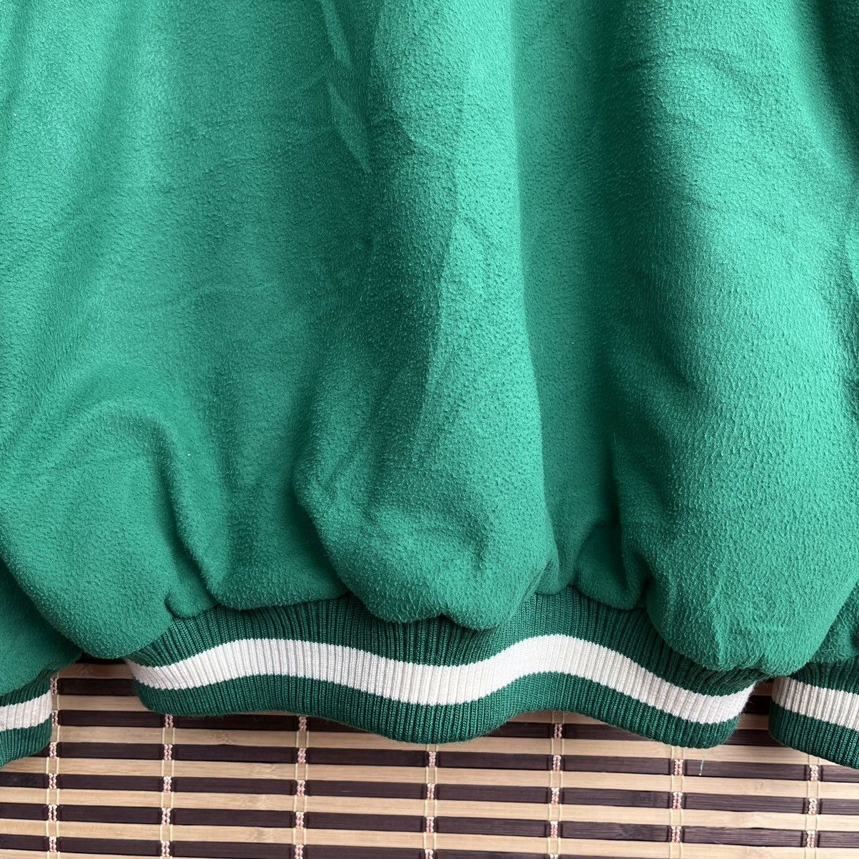 Vintage Adidas Descente Green Varsity Jacket Japan - 20