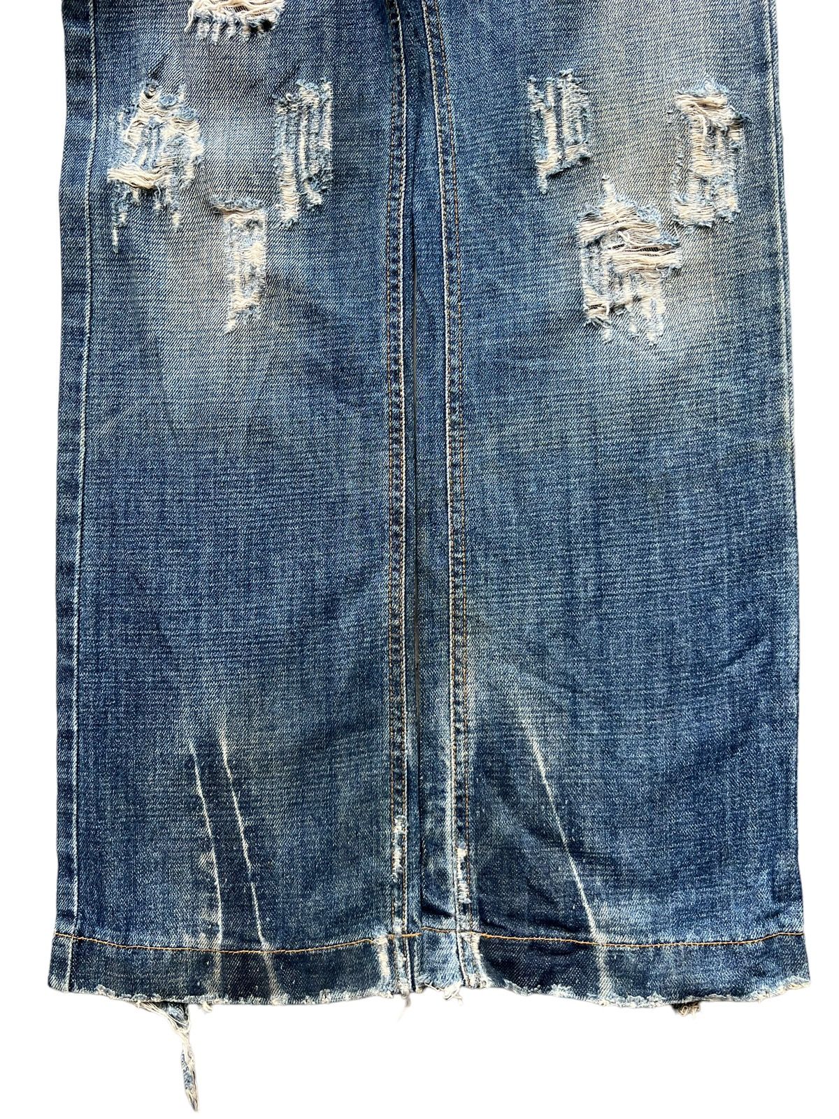 Dolce and Gabbana Crash Distressed Denim Jeans 31x32.5 - 5