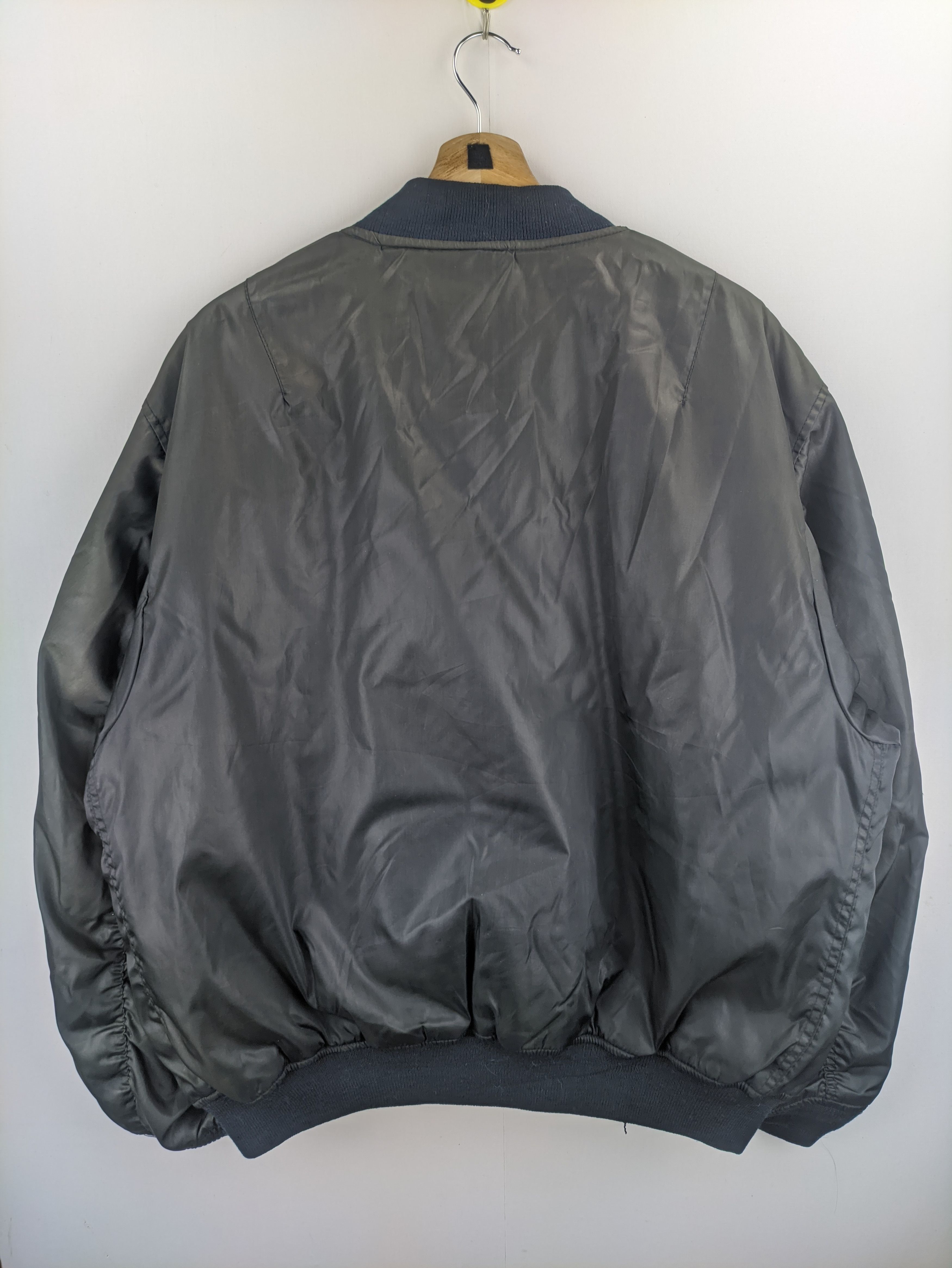 Vintage - Steals🔥Bomber Jacket Ma-1 Faded Black - 2