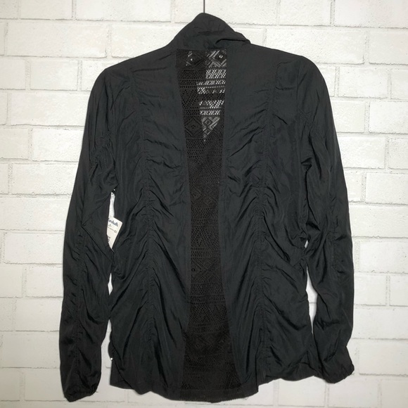 MPG Lace Detail Workout Windbreaker Jacket - 2