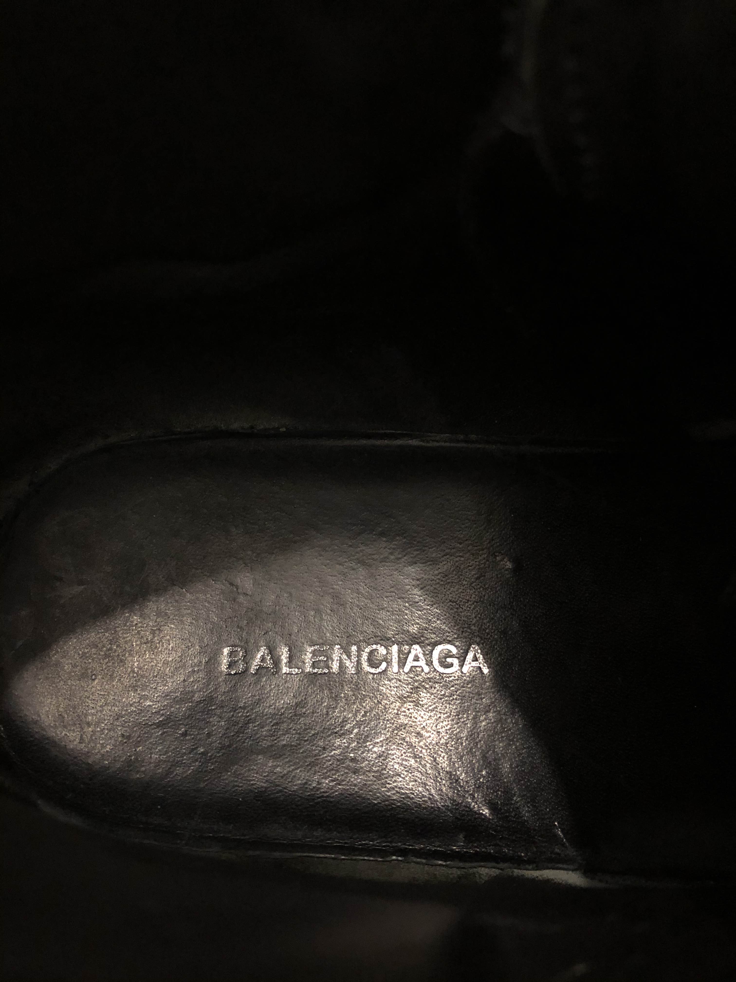 Balenciaga leather shoes - 1