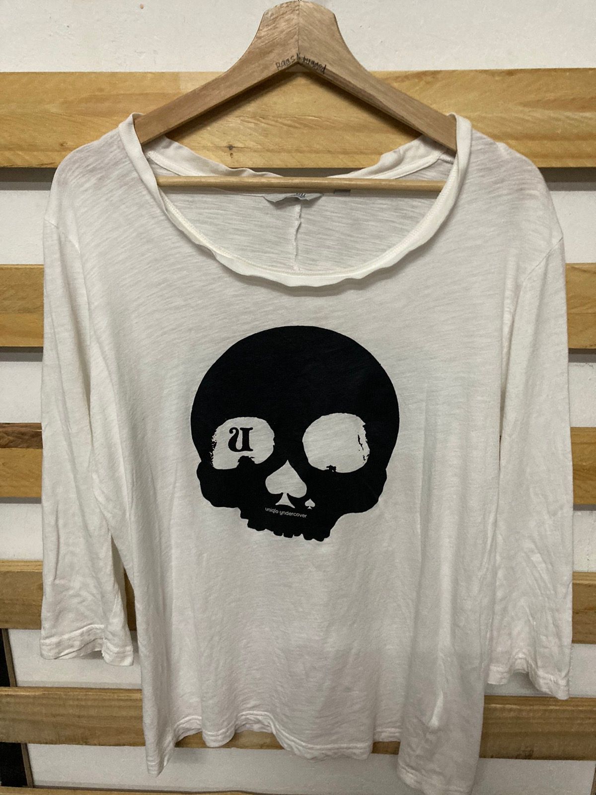 Uniqlo x Undercover Spade Skull LS Tshirt - 2