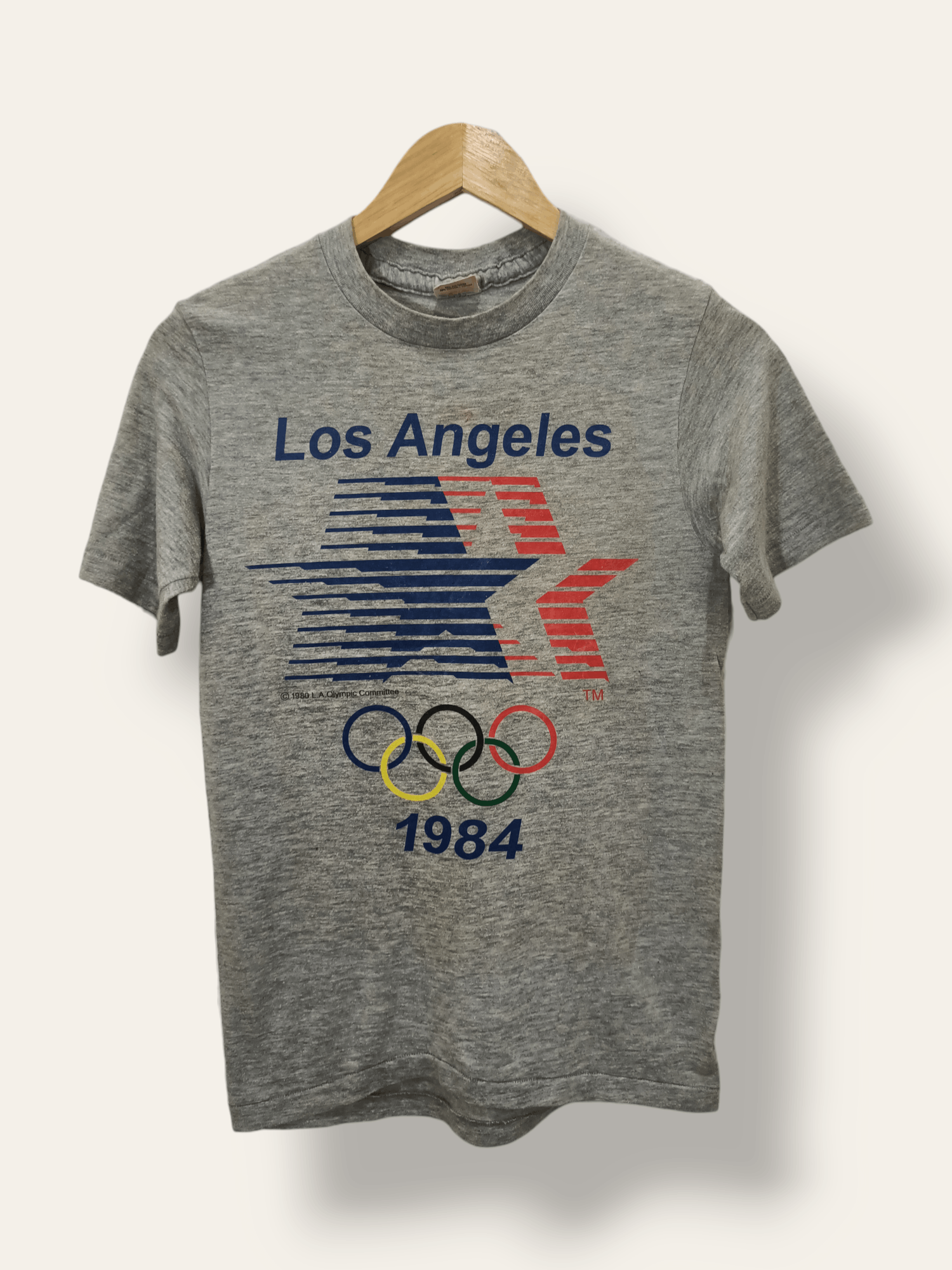 Rare Vintage 1984 Olympics Los Angeles Graphic Tee - 1