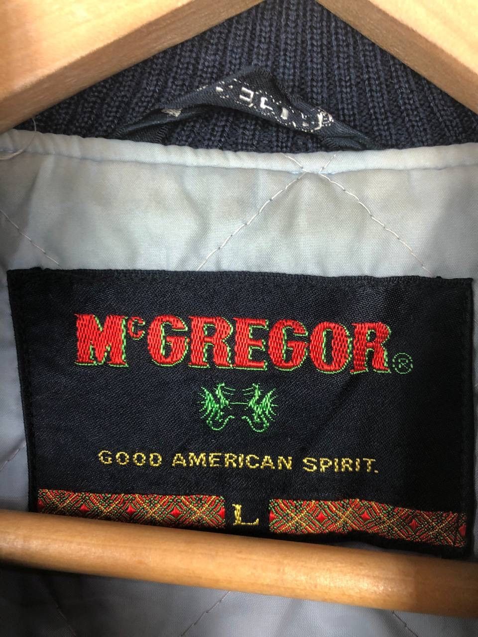 Vintage McGREGOR OFFICIAL Varsity Wool Jacket BIG LOGO - 3