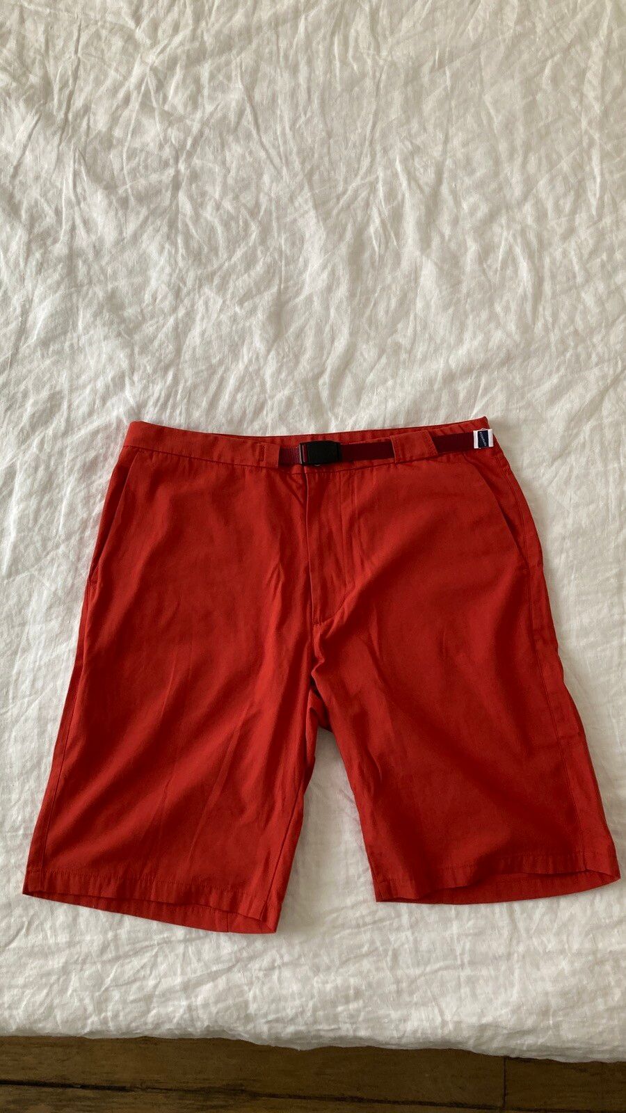 Nanamica - Deep Red Shorts - 34 - 7