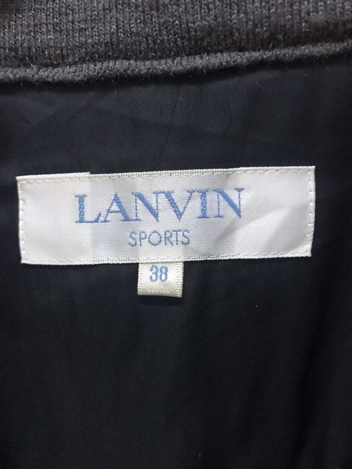 Lanvin sport fleece half zipper - 10