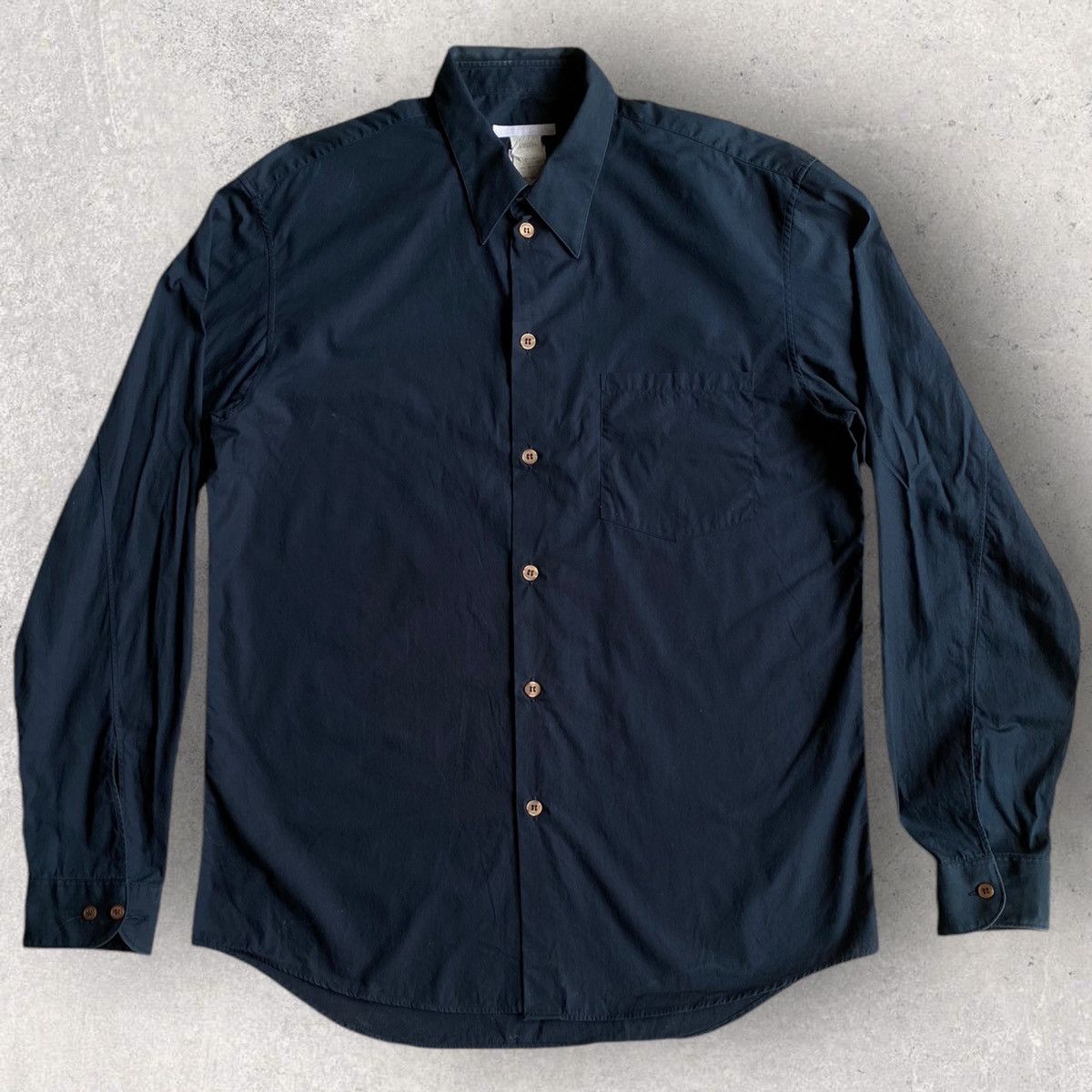 Archive Dark Navy Cotton shirt - 2