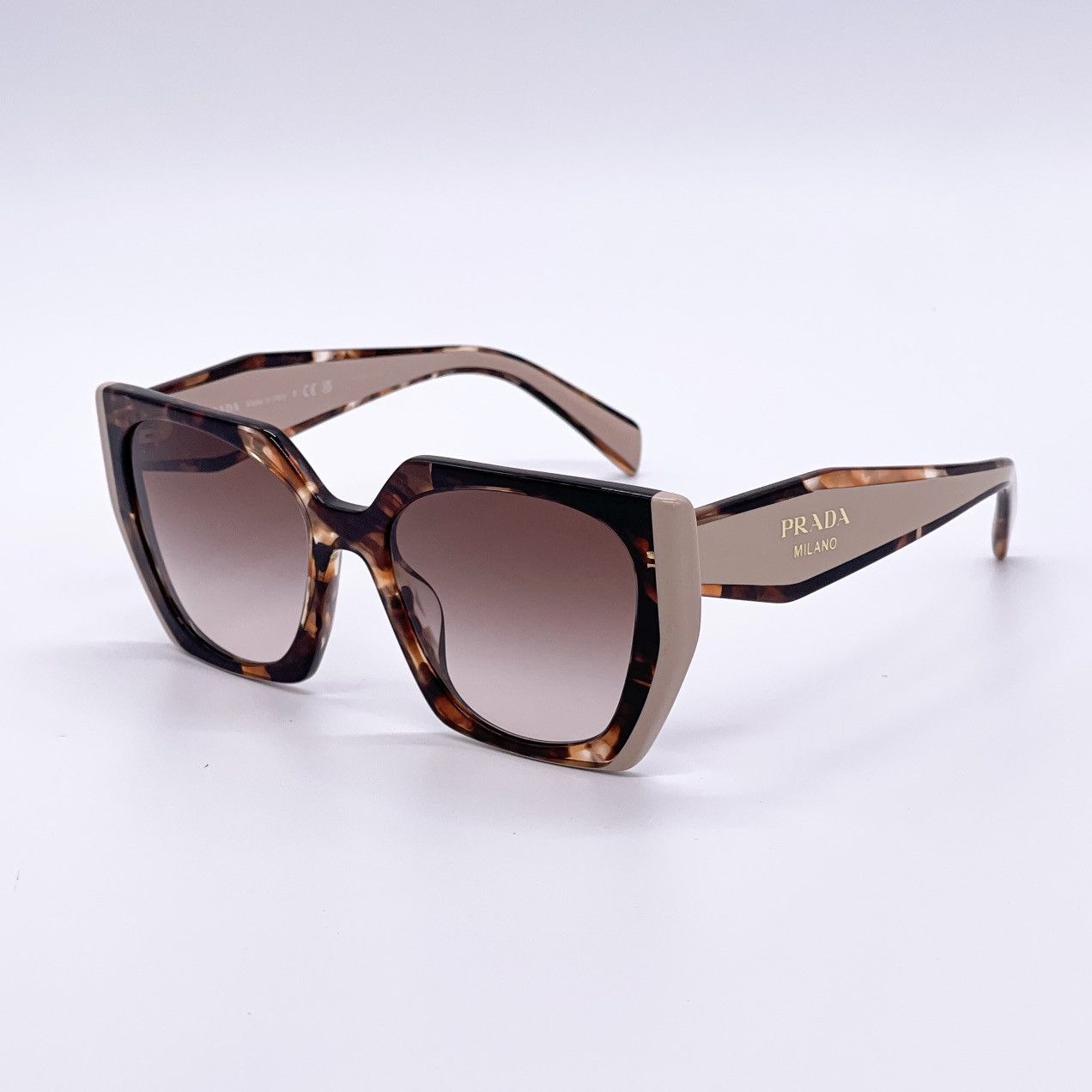 NEW PRADA PR15WS BROWN SPR 15W SUNGLASSES PR 15WS 01R0A6 - 6