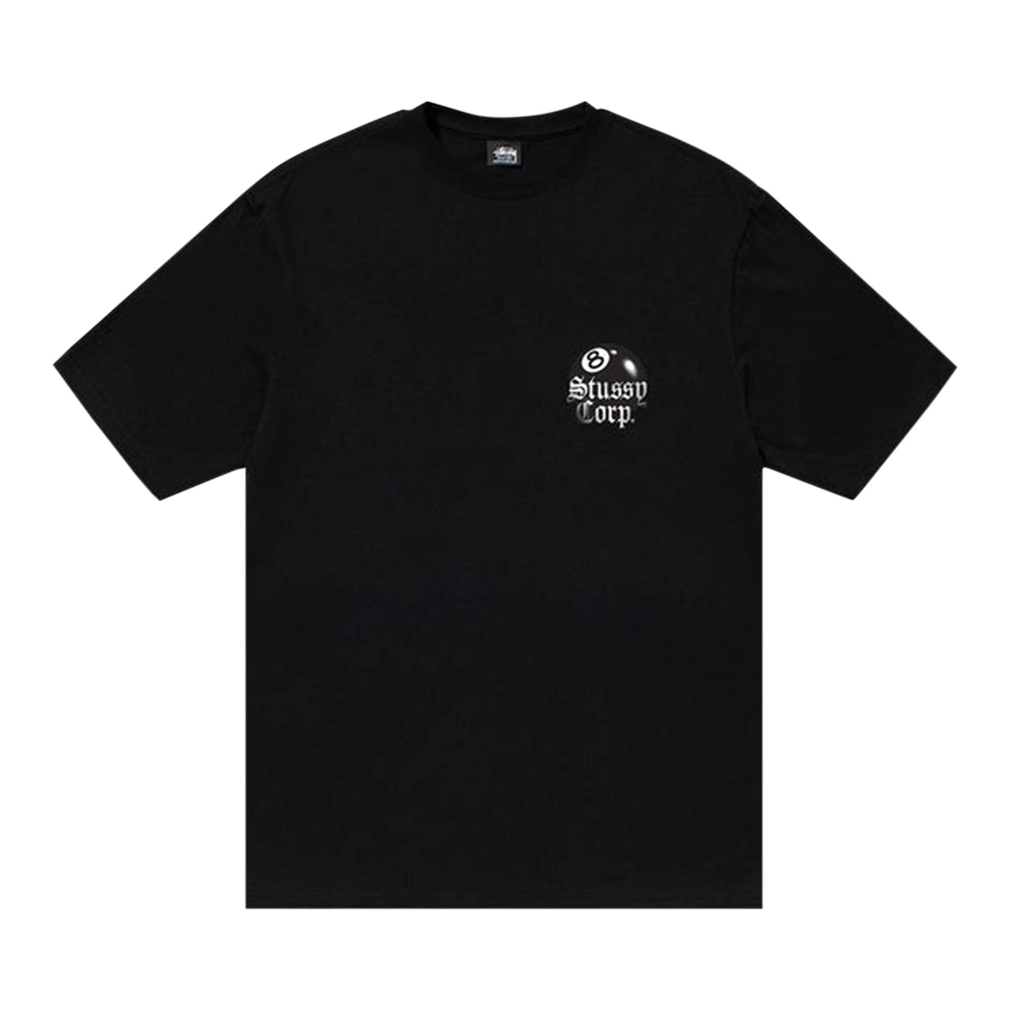 Stussy 8 Ball Corp. Tee 'Black' - 2