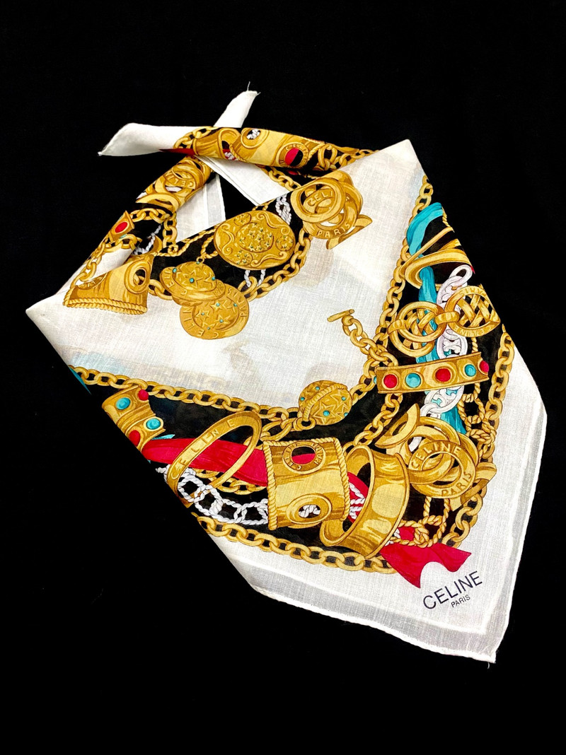 CELINE HANDKERCHIEF NECKERCHIEF BANDANA - 1