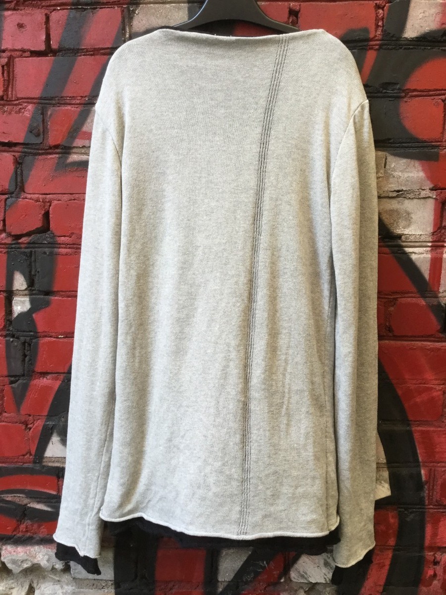 Lumen Et Umbra - FW13 reversible sweater.Like Rick Owens or Yanamoto. - 6