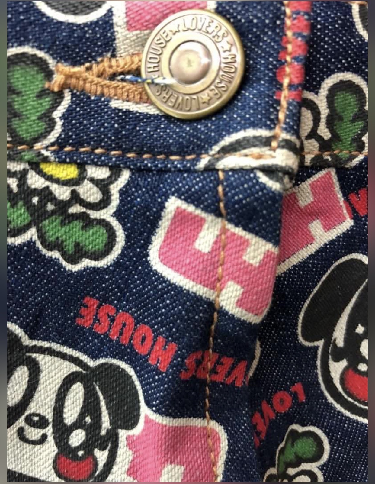 Japanese Brand - Lovers House Denim Skirts - 3