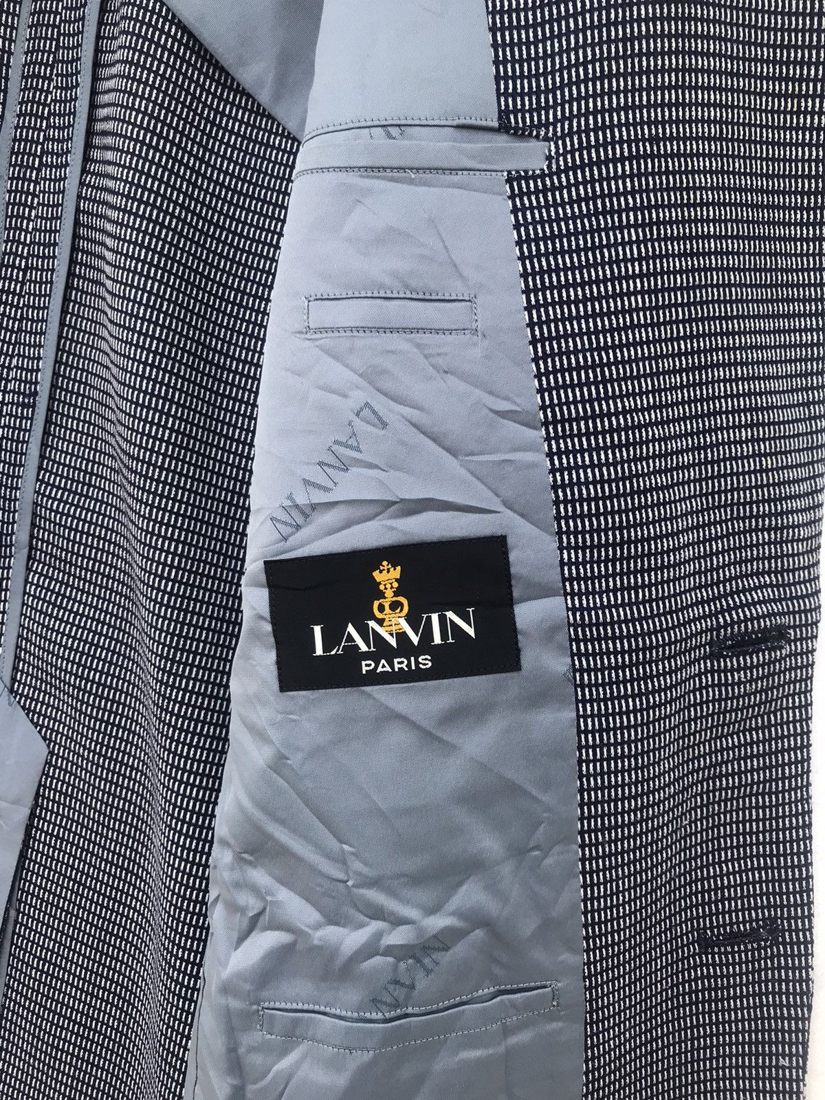 Luxury Lanvin Paris Suit Jacket - 3