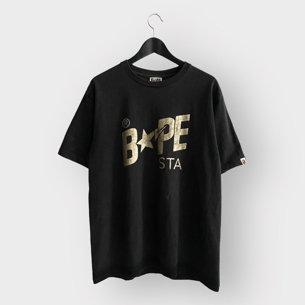 Bape Golden Bapesta Logo Tee (XL) - 2